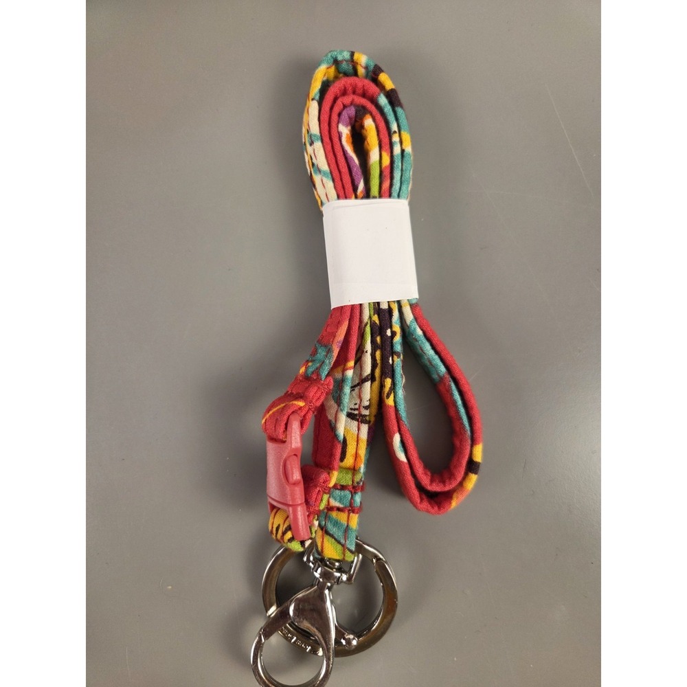 Vera Bradley "Rumba" pattern breakaway lanyard